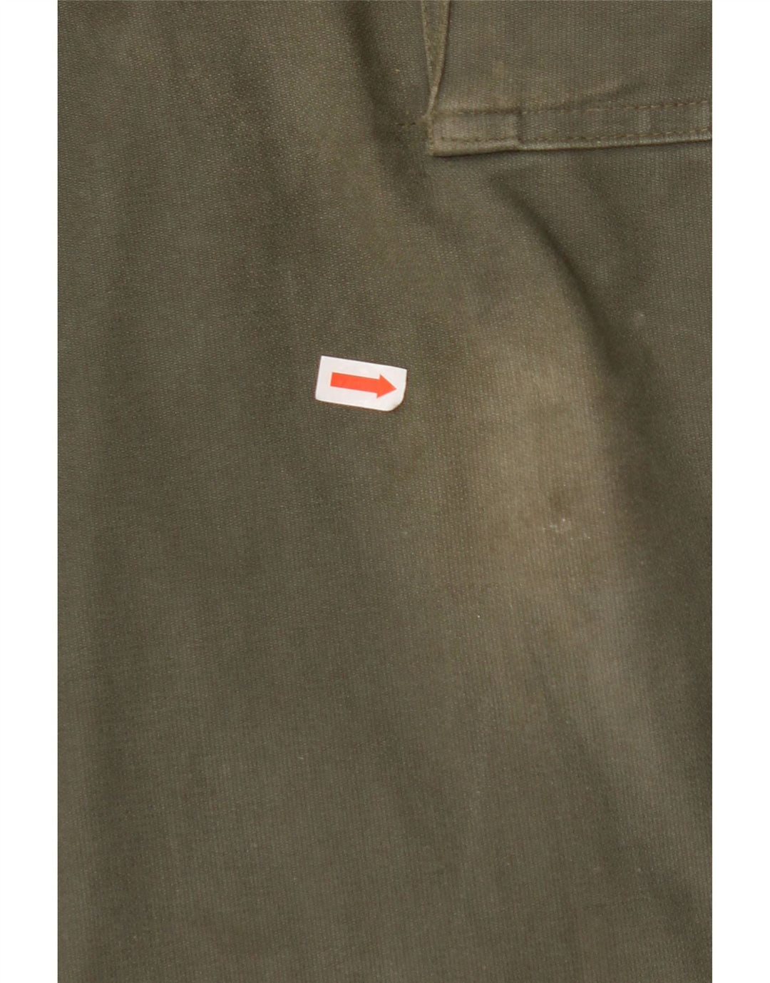 VINTAGE Straight Cargo bukser til mænd W30 L28 Khaki Bomuld