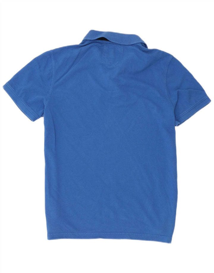 Besætningstøj Herre poloshirt Stor blå bomuld