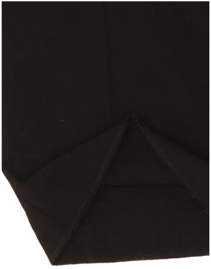 ST. BERNARD Dame Højtalje Lige Casual Bukser W28 L35 Sort