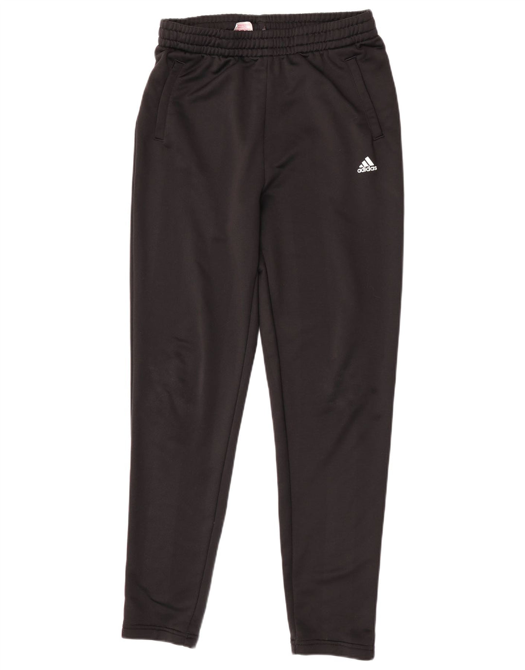 Adidas Drenge Træningsdragt Bukser Joggers 15-16 År Sort Polyester