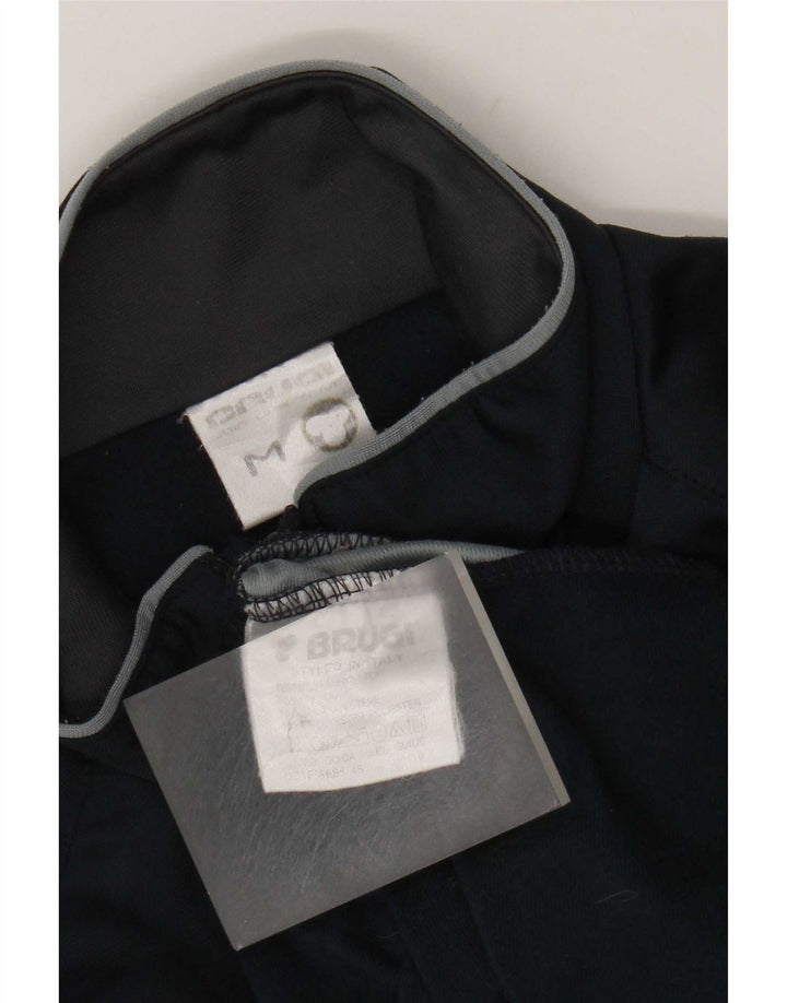 Brugi Træningsdragt til mænd Topjakke Medium Marineblå Colourblock Polyester