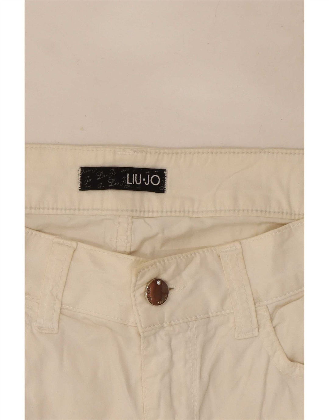 Liu Jo Slim Casual Bukser til kvinder W30 L27 Hvid