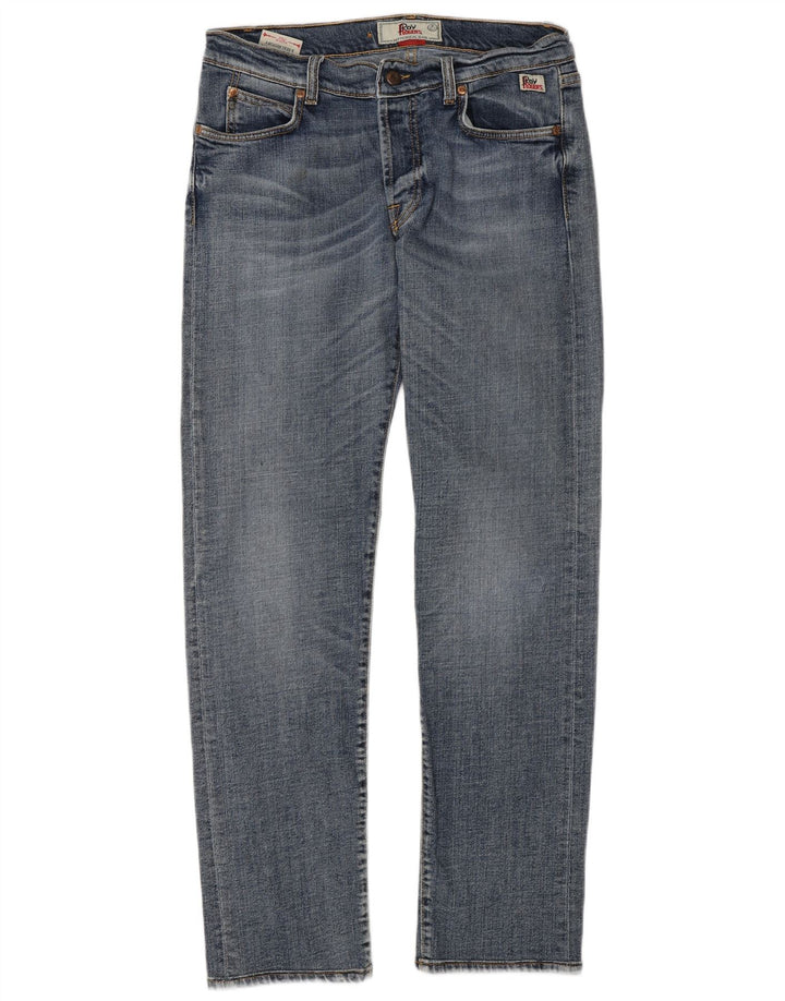 Roy Rogers Straight Jeans til mænd W34 L32 blå bomuld