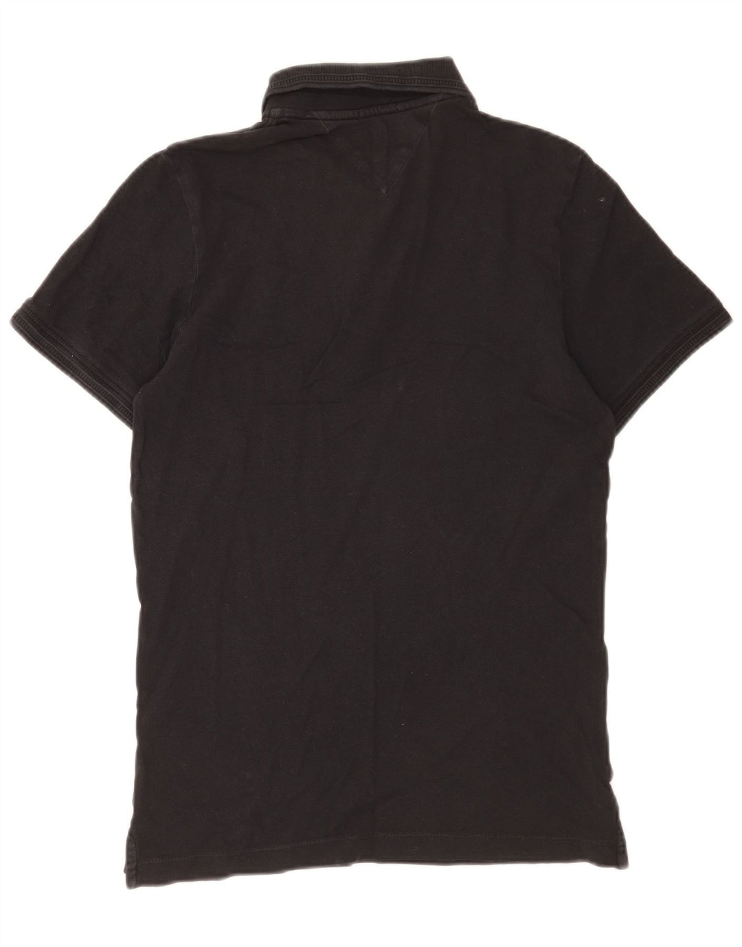 Tommy Hilfiger Herre Slim Fit Polo Shirt Lille Sort