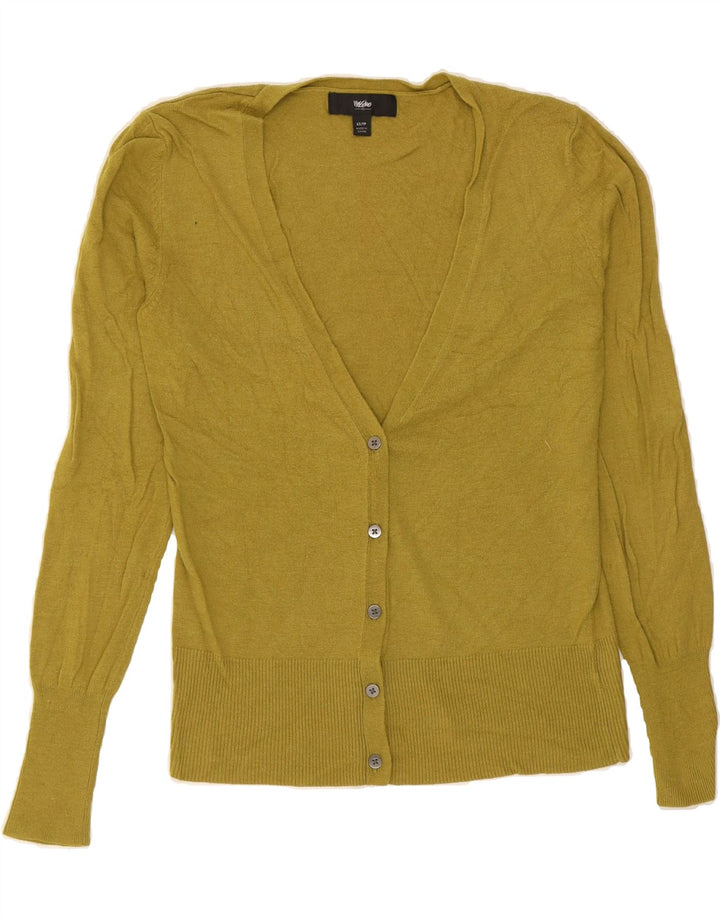 MOSSIMO Womens Cardigan Sweater UK 6 XS Green Cotton Vintage Mossimo and Second-Hand Mossimo from Messina Hembry 