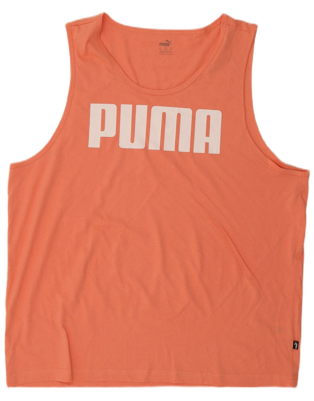Puma Herre Grafisk T-Shirt Top 2XL Pink Bomuld
