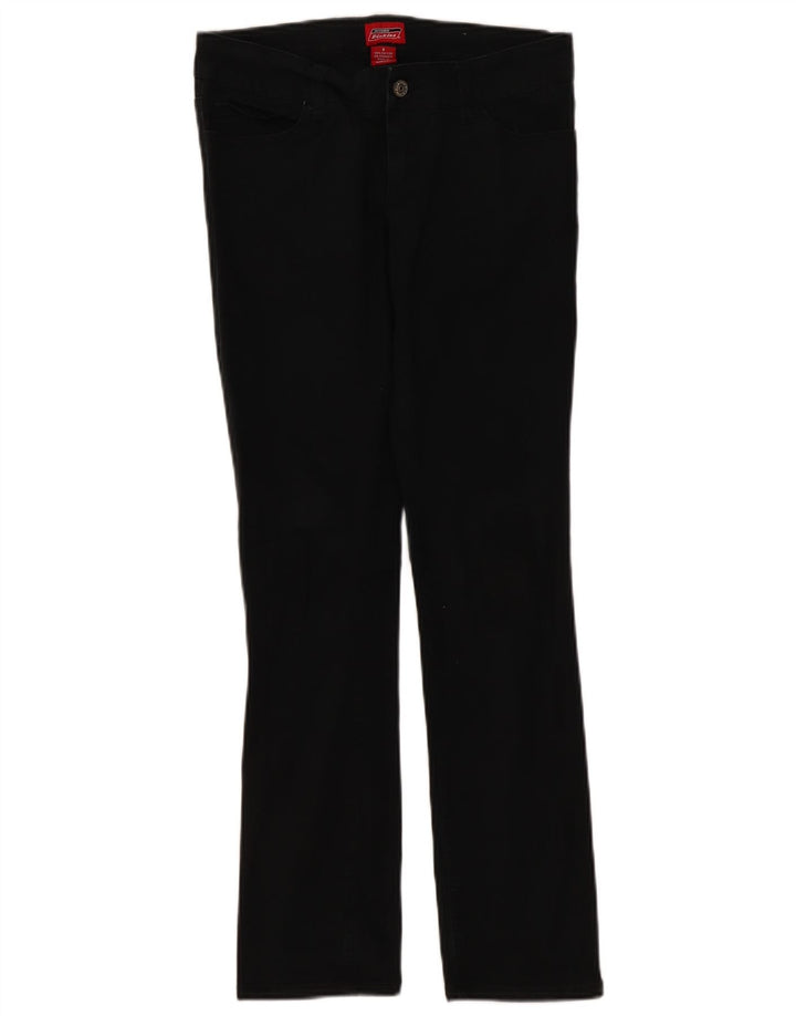 Dickies Dame Slim Jeans US 9 Medium W30 L30 Sort Bomuld
