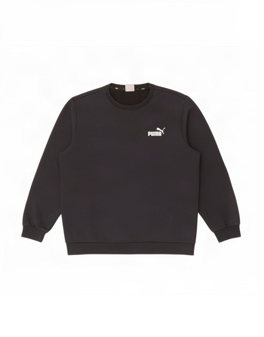 Puma Herre Sweatshirt Jumper Stor Sort Bomuld
