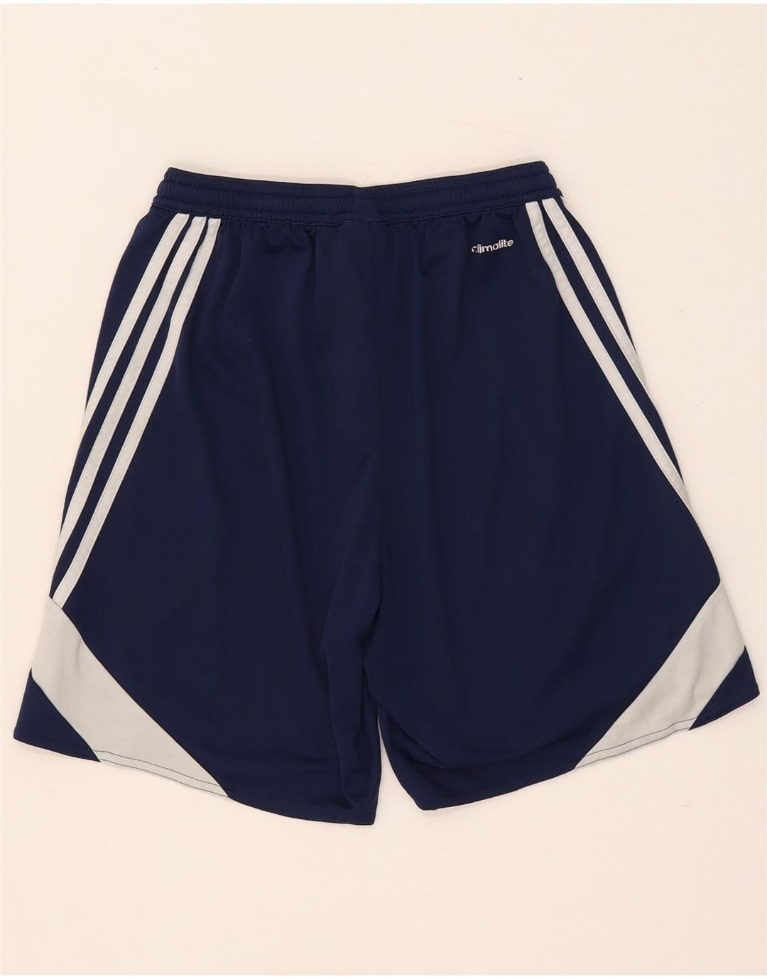 Adidas Herre Climalite Sportshorts Small Blue Colourblock Polyester
