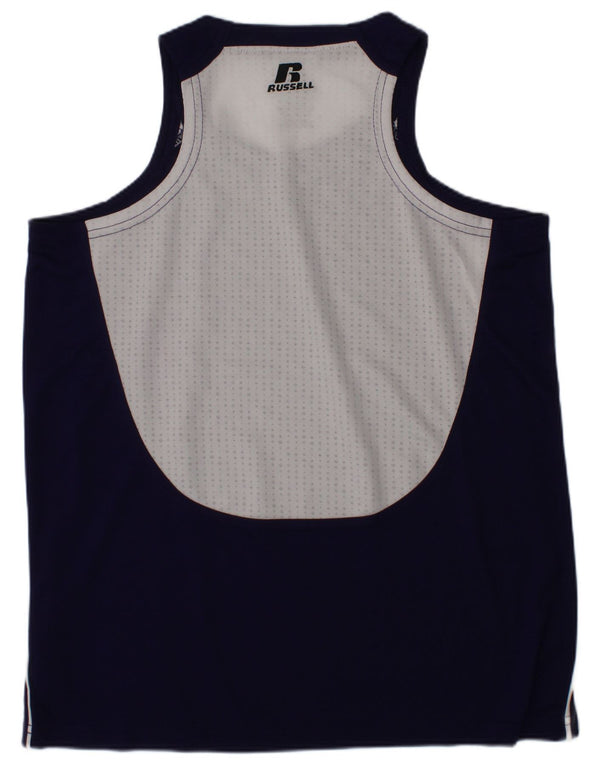 RUSSELL ATHLETIC Drenge Dri-Power Vest Top 10-11 år Medium Lilla