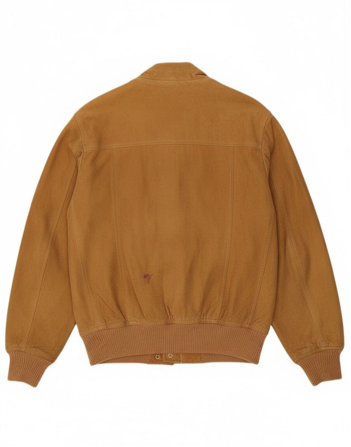 Maren Herre Ruskind Bomber Jacket UK 40 Stor Beige Ruskind