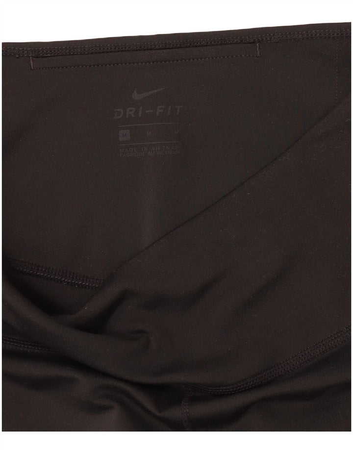Nike Dame Dri Fit Leggings UK 14 Medium Sort