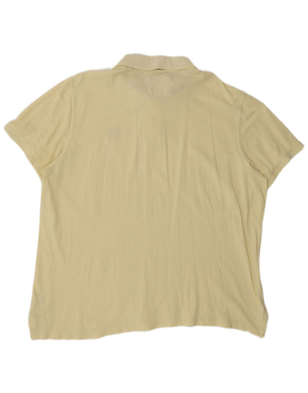Crew Clothing Herre Polo Shirt 2XL Gul Bomuld