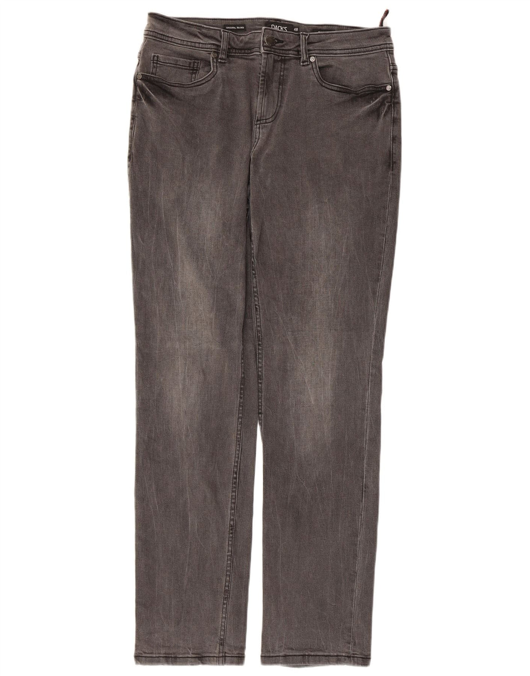 DACK'S Straight Jeans til mænd IT 48 Medium W32 L31 Grå Bomuld