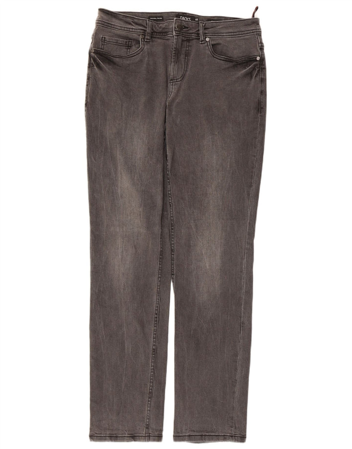 DACK'S Straight Jeans til mænd IT 48 Medium W32 L31 Grå Bomuld