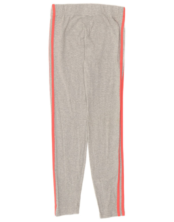 Adidas Pige Leggings 13-14 År Grå Bomuld