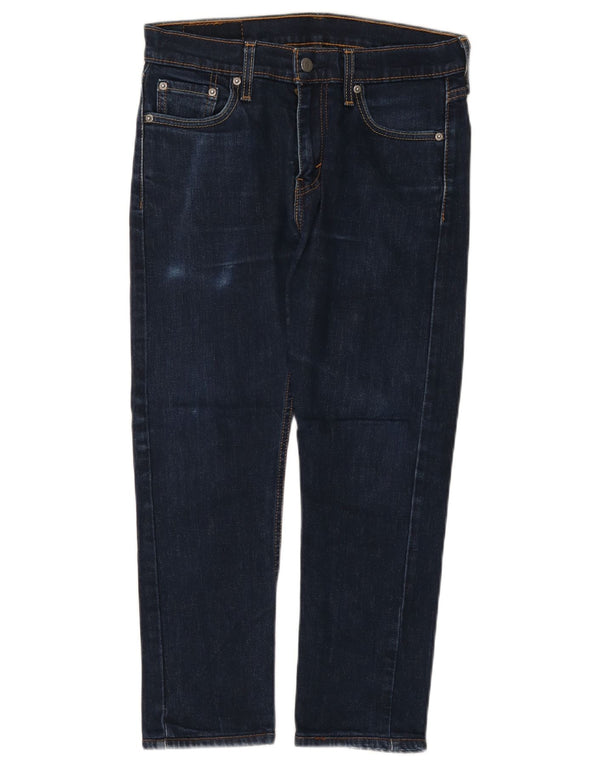 Levi's Dame 510 Skinny Jeans W30 L24 Marineblå Bomuld