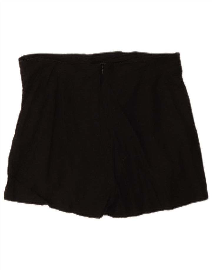 Zara Casual Shorts til kvinder Large W30 Sort