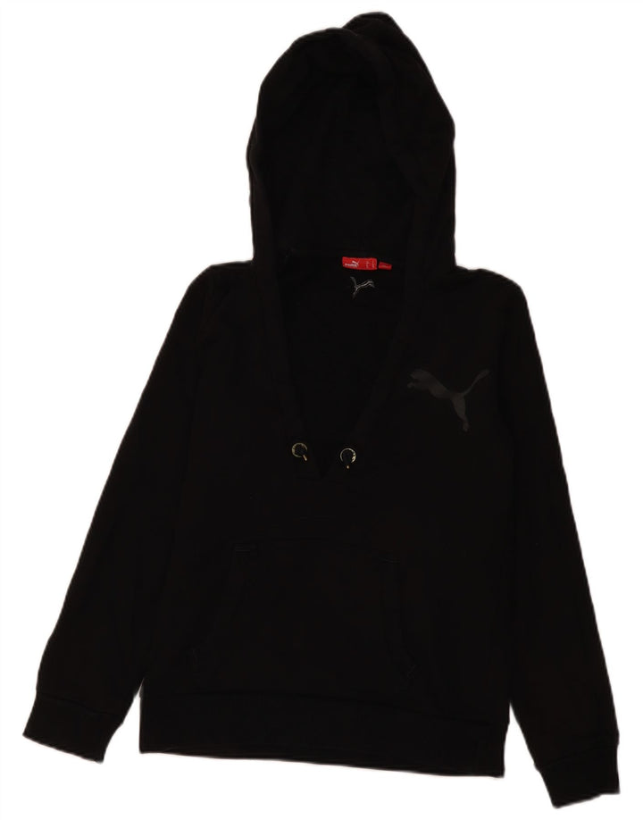 Puma hættetrøje til kvinder UK 10 Small Black