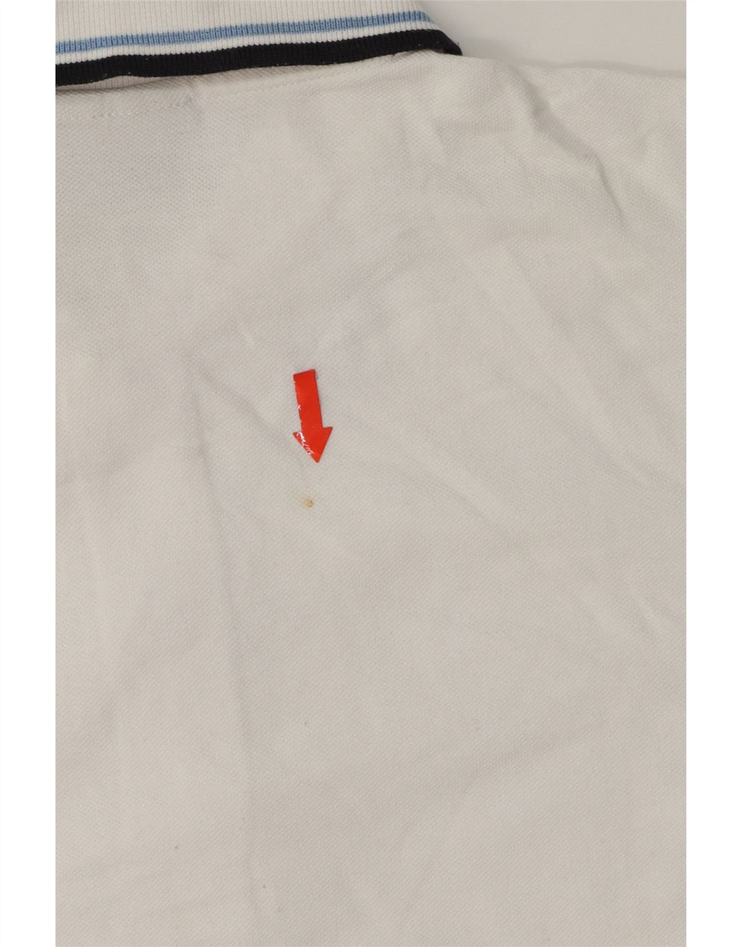 LOTTO Mens Polo Shirt Large White Cotton Vintage Lotto and Second-Hand Lotto from Messina Hembry 