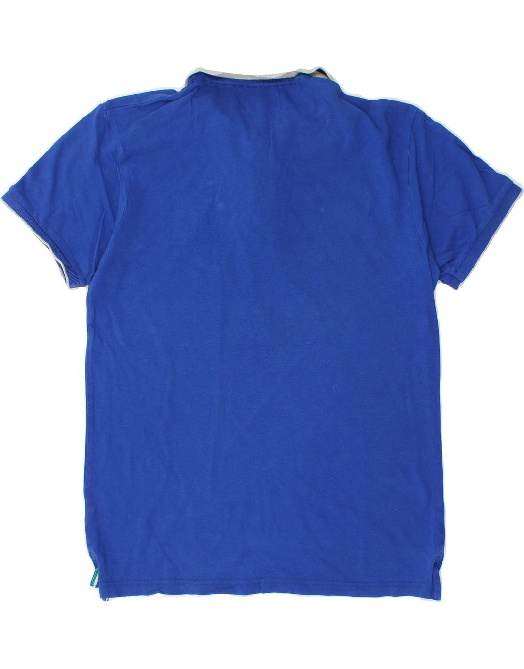 ZARA Mens Polo Shirt Medium Blue Vintage Zara and Second-Hand Zara from Messina Hembry 