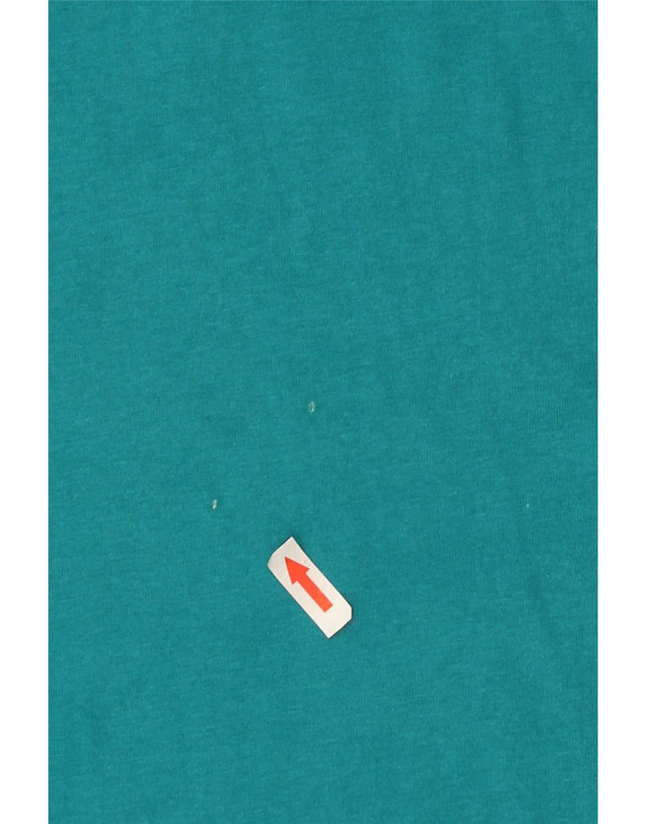 Crew Clothing Herre T-Shirt Top Stor turkis bomuld