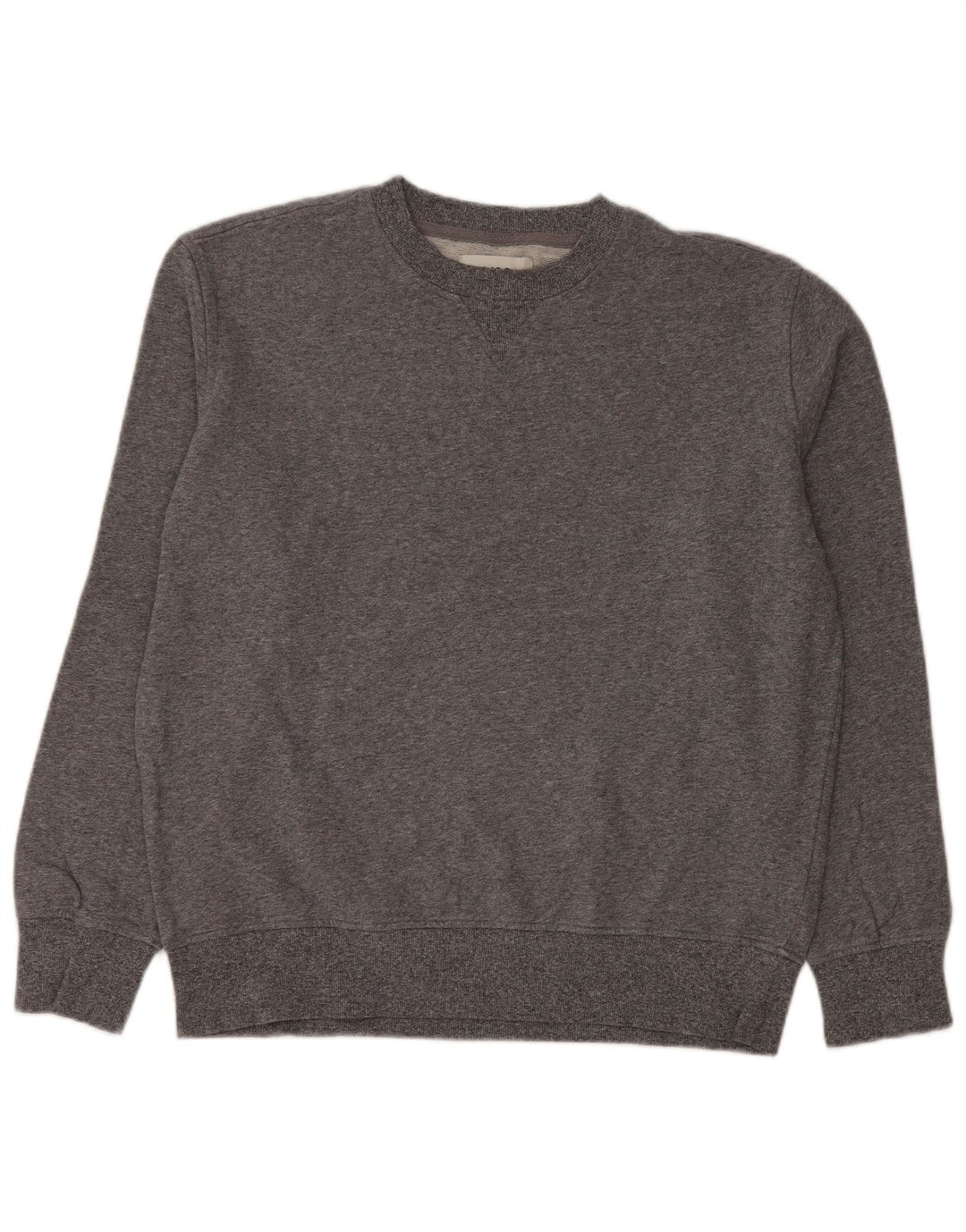 MARKS & SPENCER Sweatshirt til mænd Medium Grå Bomuld