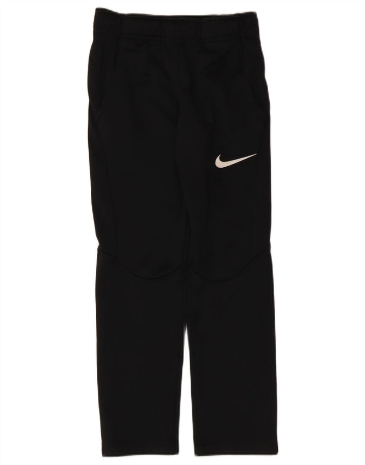 Nike drenge Dri Fit træningsdragt bukser 8-9 år Lille sort polyester