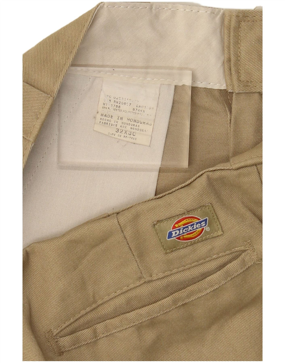 Dickies Herre Chino Shorts W32 Medium Beige Polyester