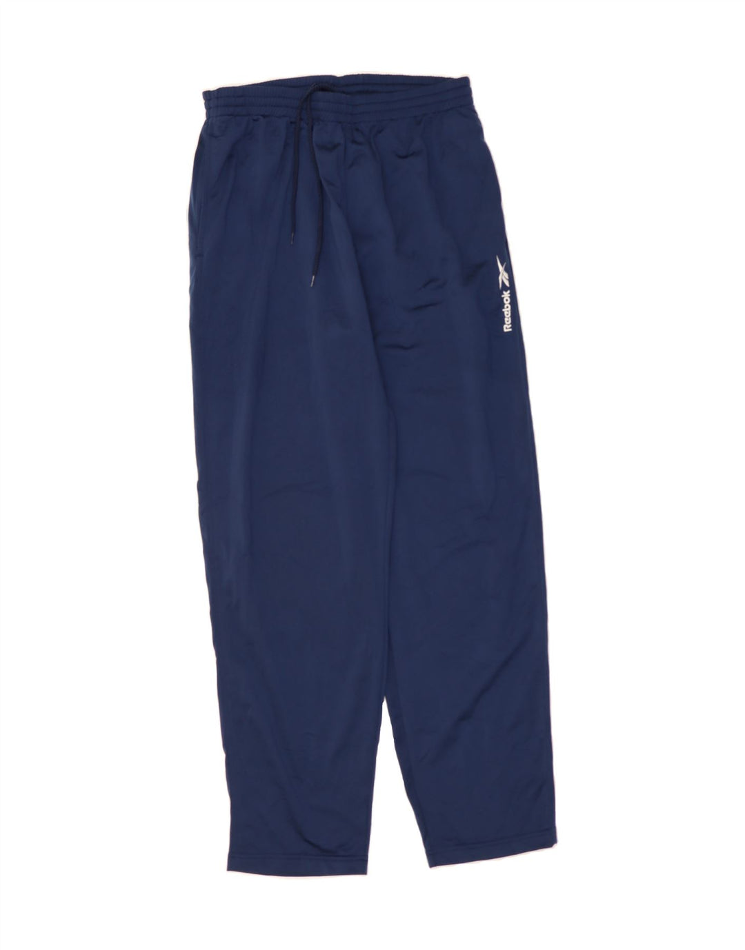 REEBOK Mens Tracksuit Trousers Large  Navy Blue Polyester Vintage Reebok and Second-Hand Reebok from Messina Hembry 