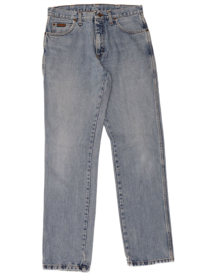 Wrangler Straight Jeans til mænd W32 L34 Blå