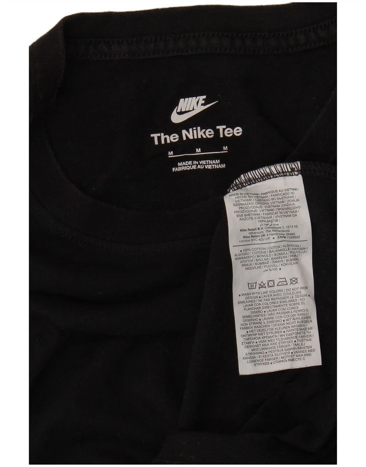 Nike T-shirt top mellem sort bomuld til mænd