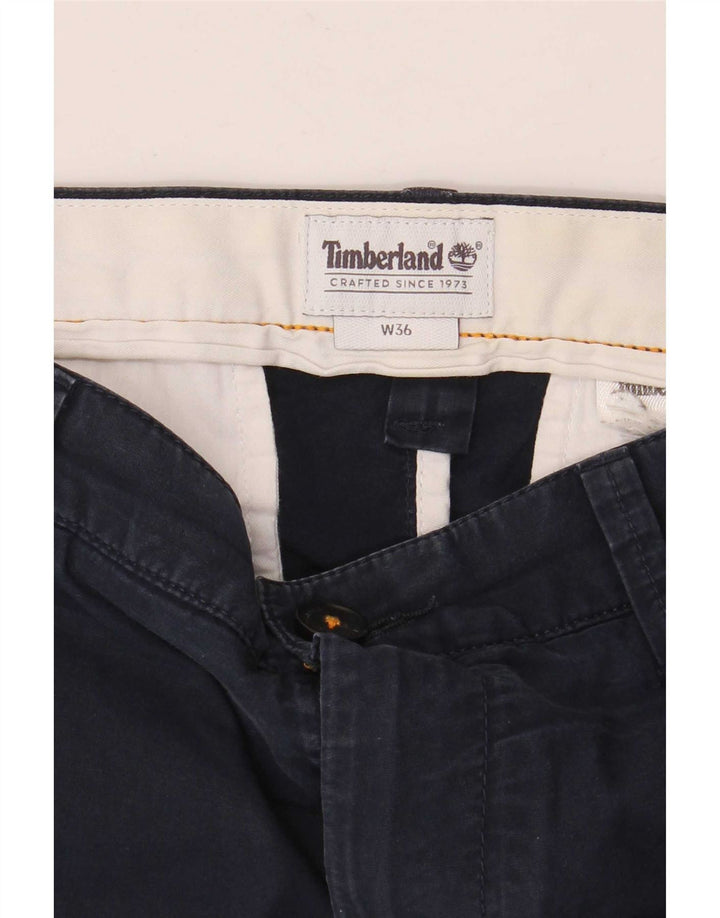 Timberland Herre Chino Shorts W36 Large Navy Blue