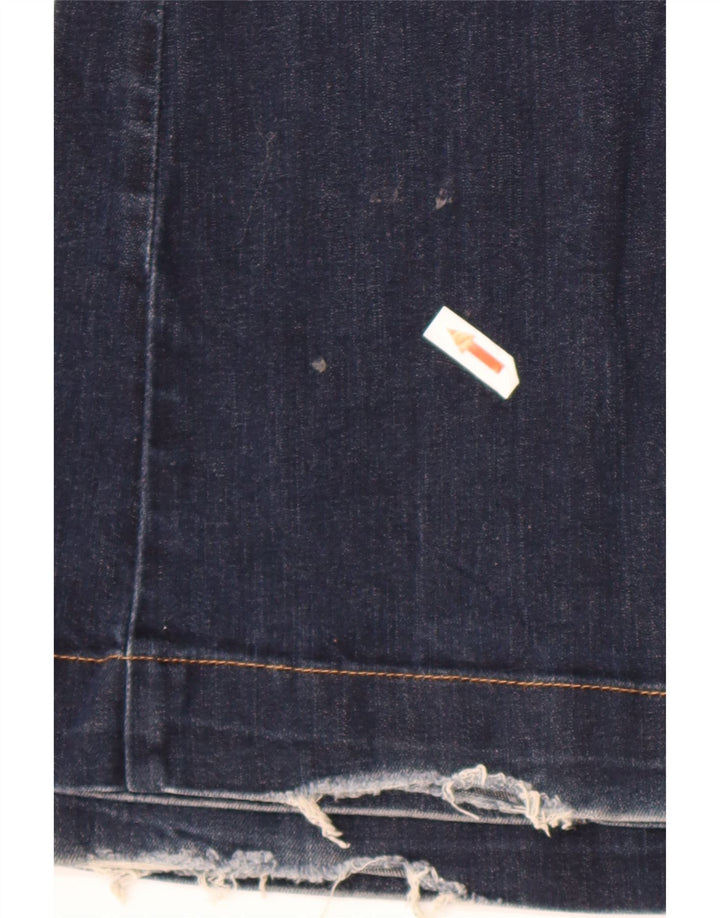 Massimo Dutti Dame Flared Jeans EU 36 XS W26 L30 Navy Blue