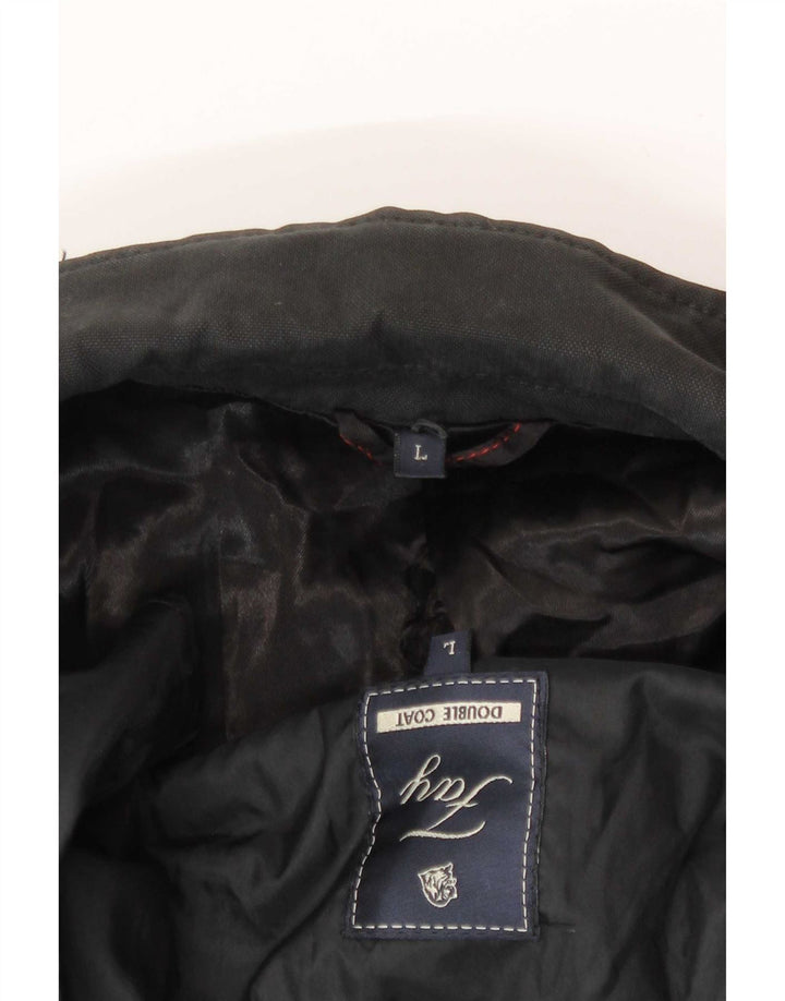 Fay Overcoat til mænd UK 40 Large Black