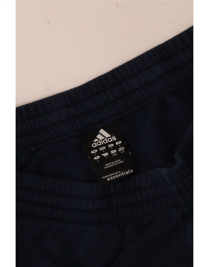 Adidas Træningsdragt bukser til mænd store marineblå bomuld