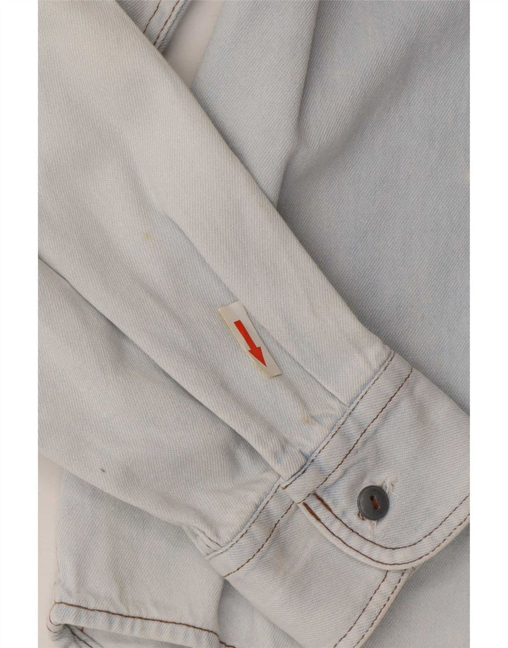 Uniform Herre Denim Shirt Large Blue