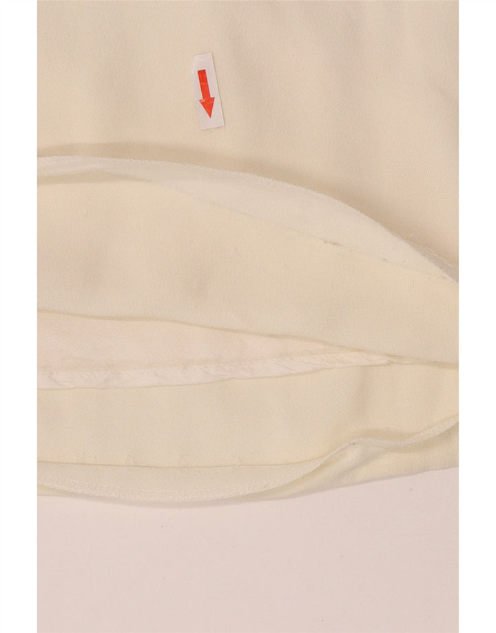 Max Mara Dame Midi Nederdel W28 Medium Off White