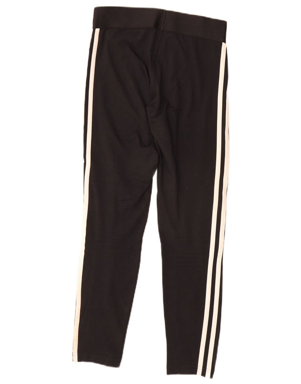 Adidas Dame Leggings UK 4/6 XS Sort Polyester