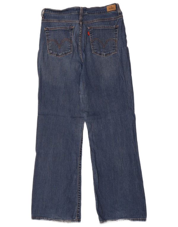 Levi's Womens 512 Perfectly Slankende Bootcut Jeans W32 L31 Blå