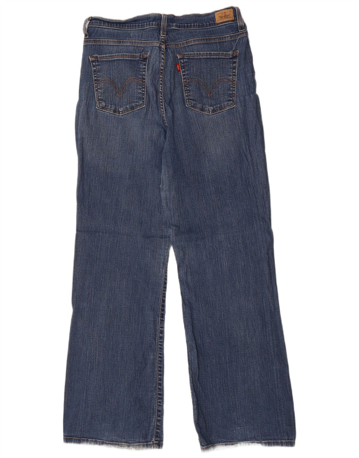Levi's Womens 512 Perfectly Slankende Bootcut Jeans W32 L31 Blå
