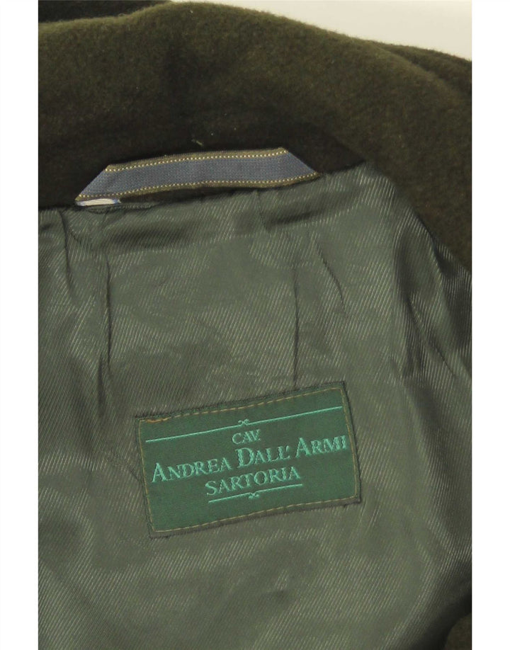 Vintage Dame Hooded Duffel Coat UK 14 Medium Green