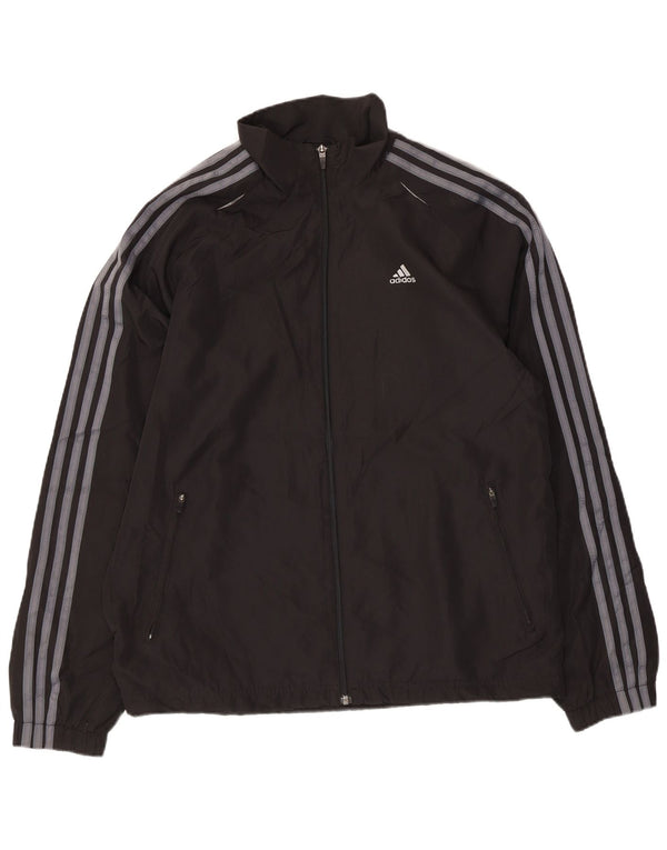 Adidas Herre Clima 365 Træningsdragt Topjakke Medium Sort Colourblock
