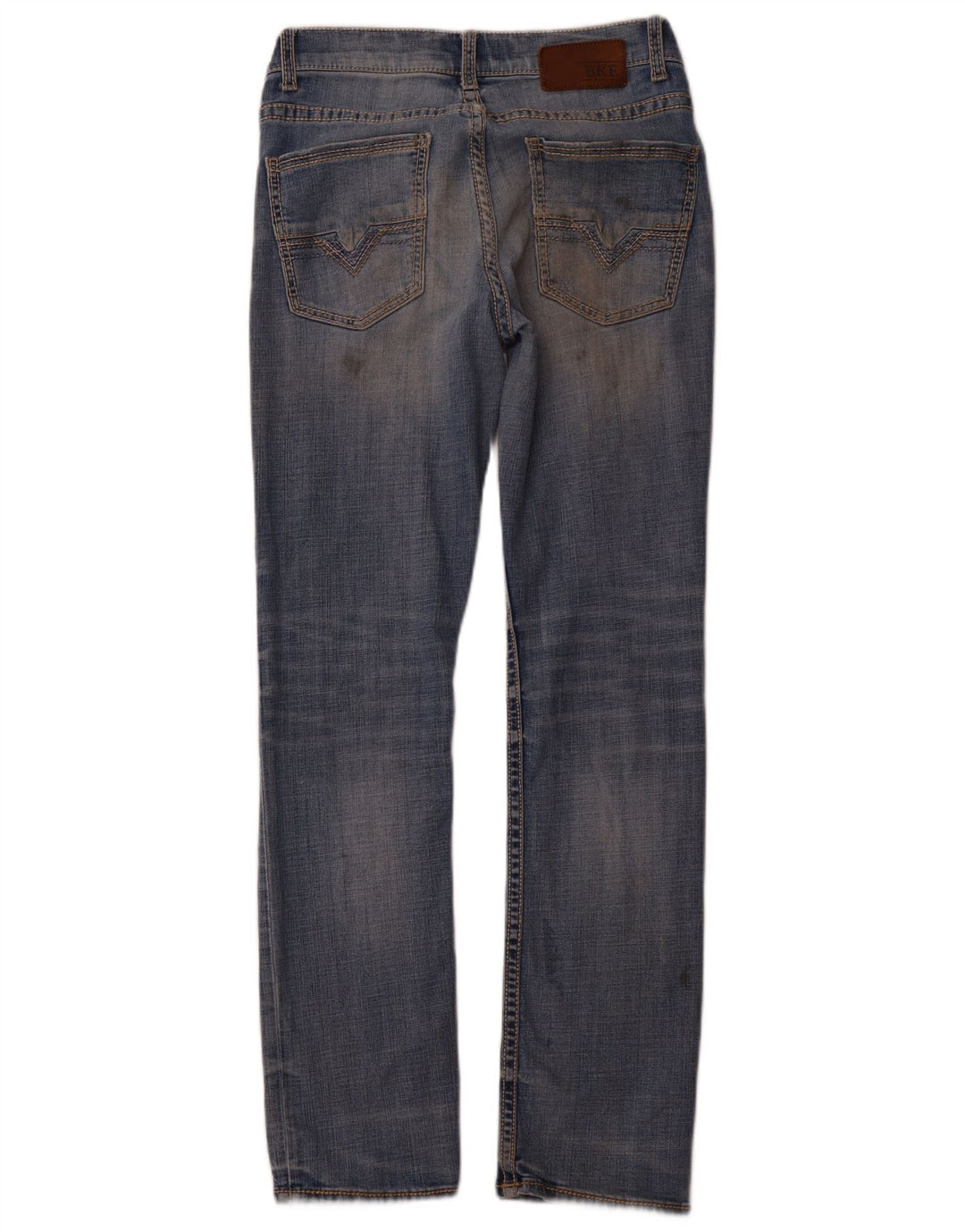 BKE Dame Alec Straight Jeans W31 L31 Blå Bomuld