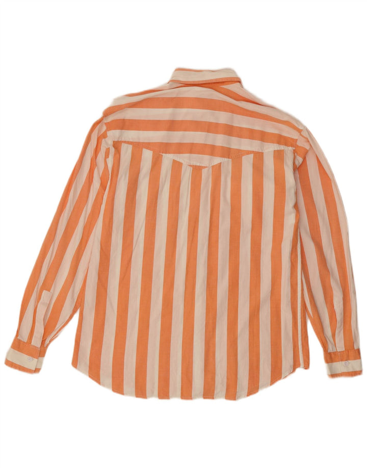 Vintage herreskjorte lille orange stribet