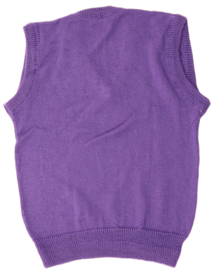 Vintage herrevest tanktop medium lilla