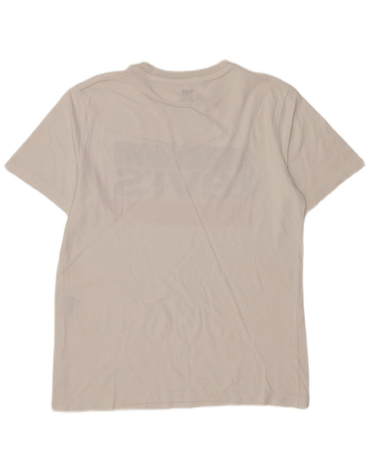 Levi's Herre grafisk T-shirt top lille hvid