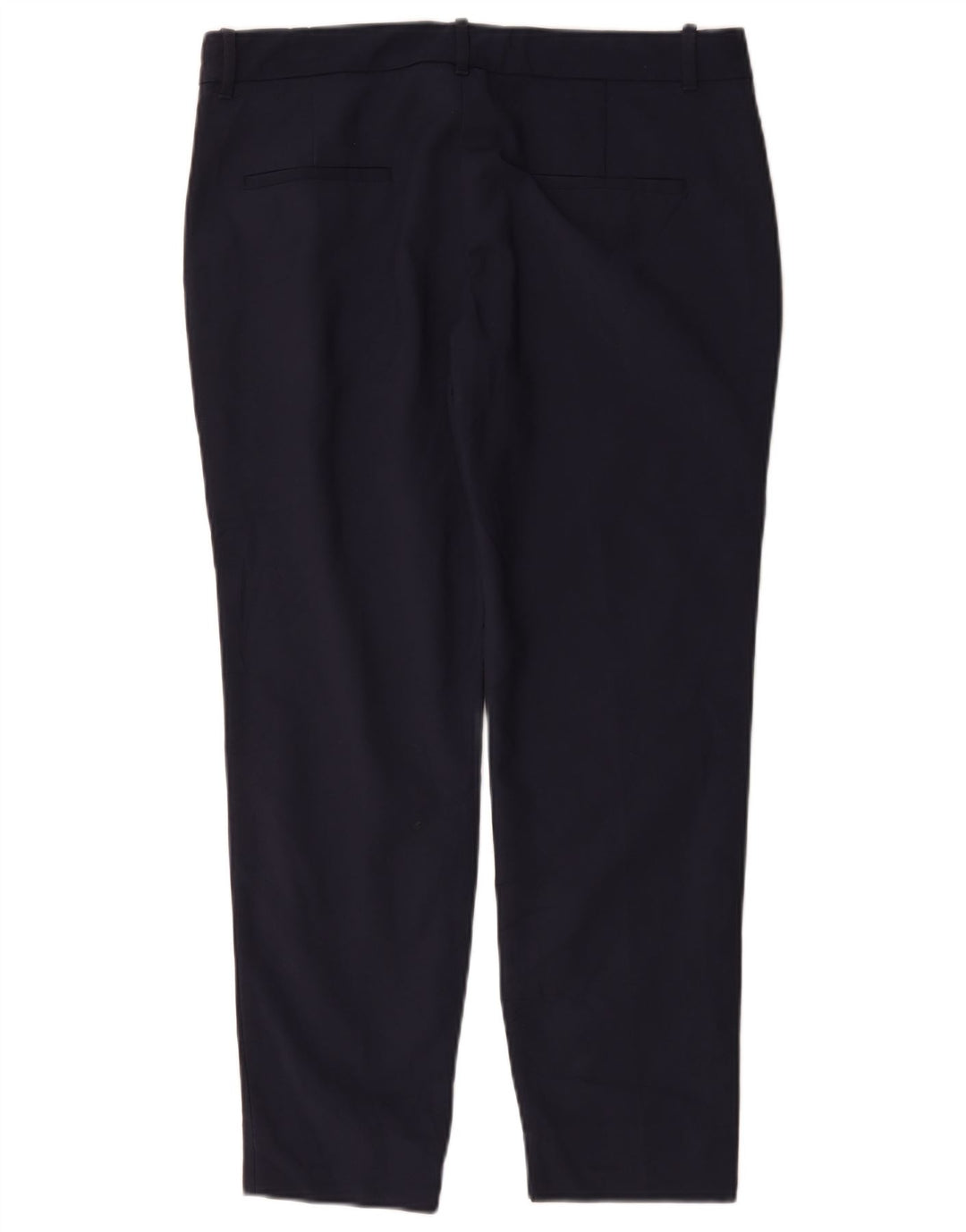 Zara Dame Slim Chino Bukser Large W30 L27 Marineblå