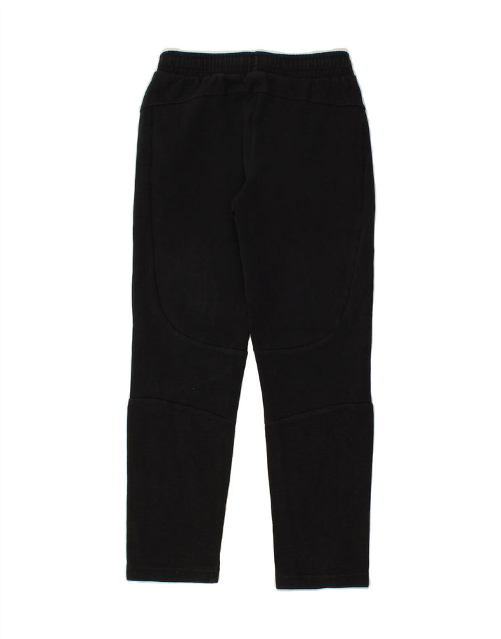 PUMA Boys Tracksuit Trousers 11-12 Years Black Cotton | Vintage Puma | Thrift | Second-Hand Puma | Used Clothing | Messina Hembry 