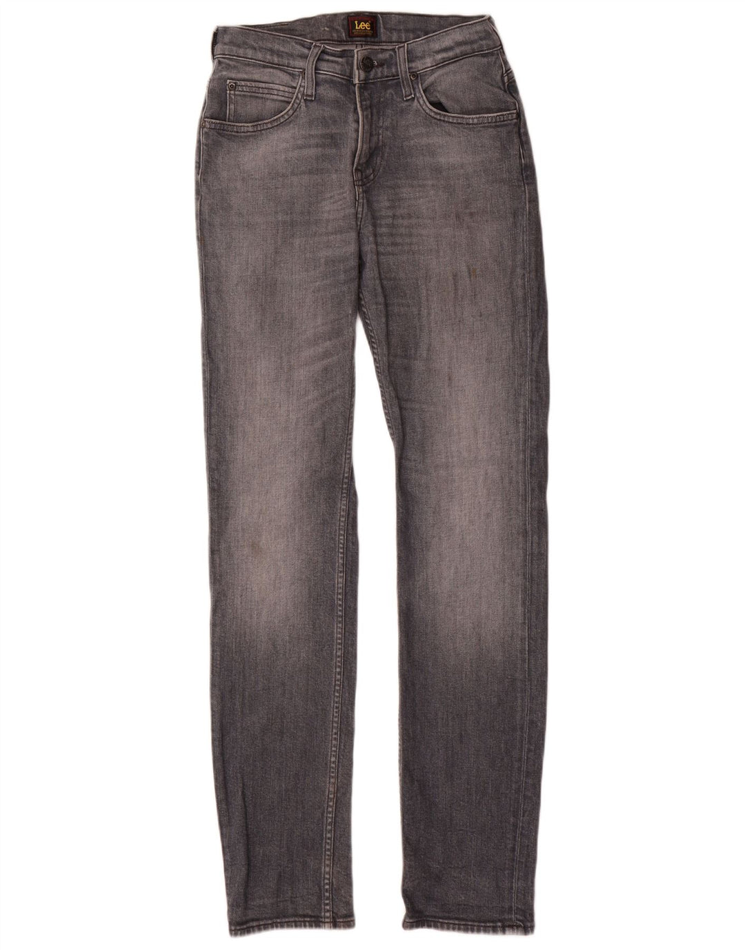 Lee Dame Rider Slim Jeans W28 L32 Grå Bomuld